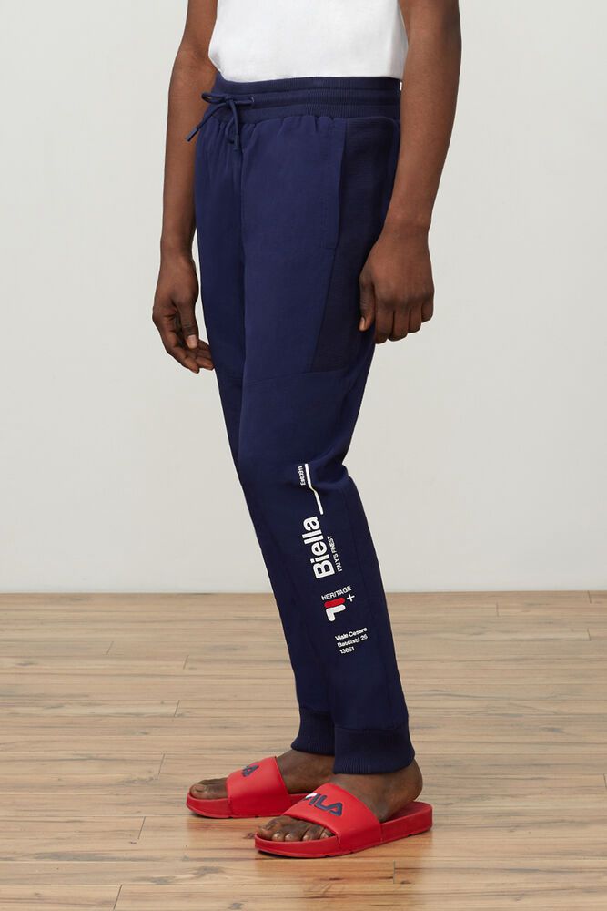 Fila Pants Mens Navy - Orko - Philippines 9508637-TJ